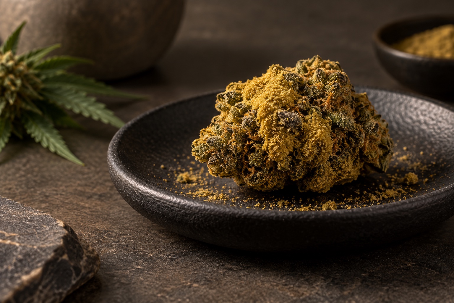 Comment est fabriquée la moonrock CBD ?